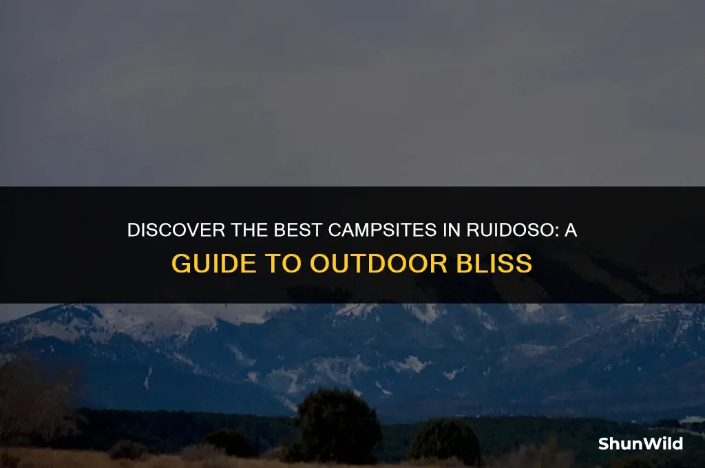 where to camp in ruidoso