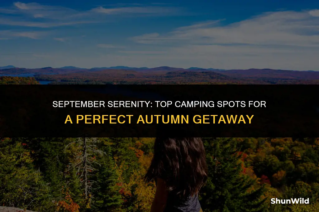 where to camp in september