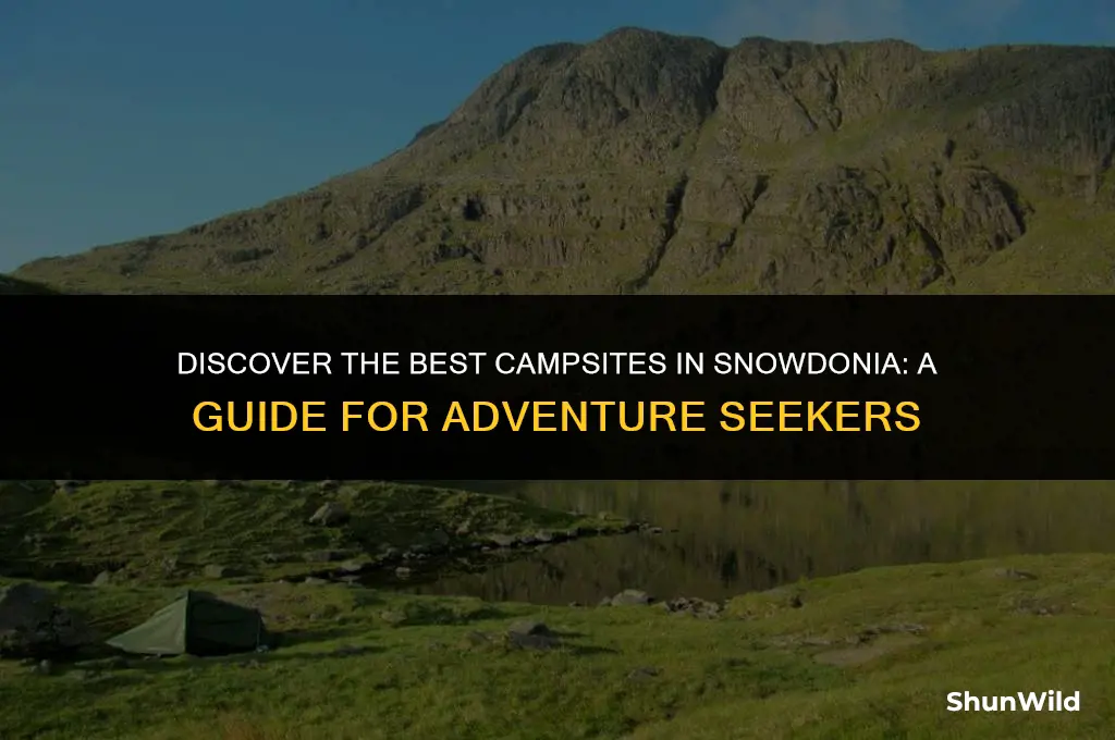 where to camp in snowdonia