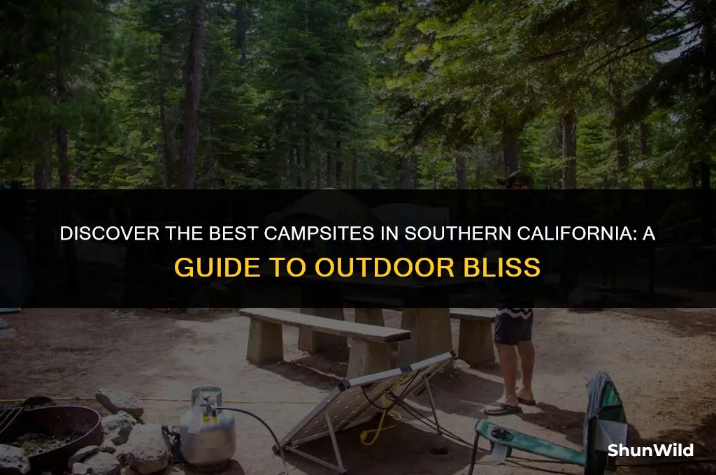 where to camp in socal