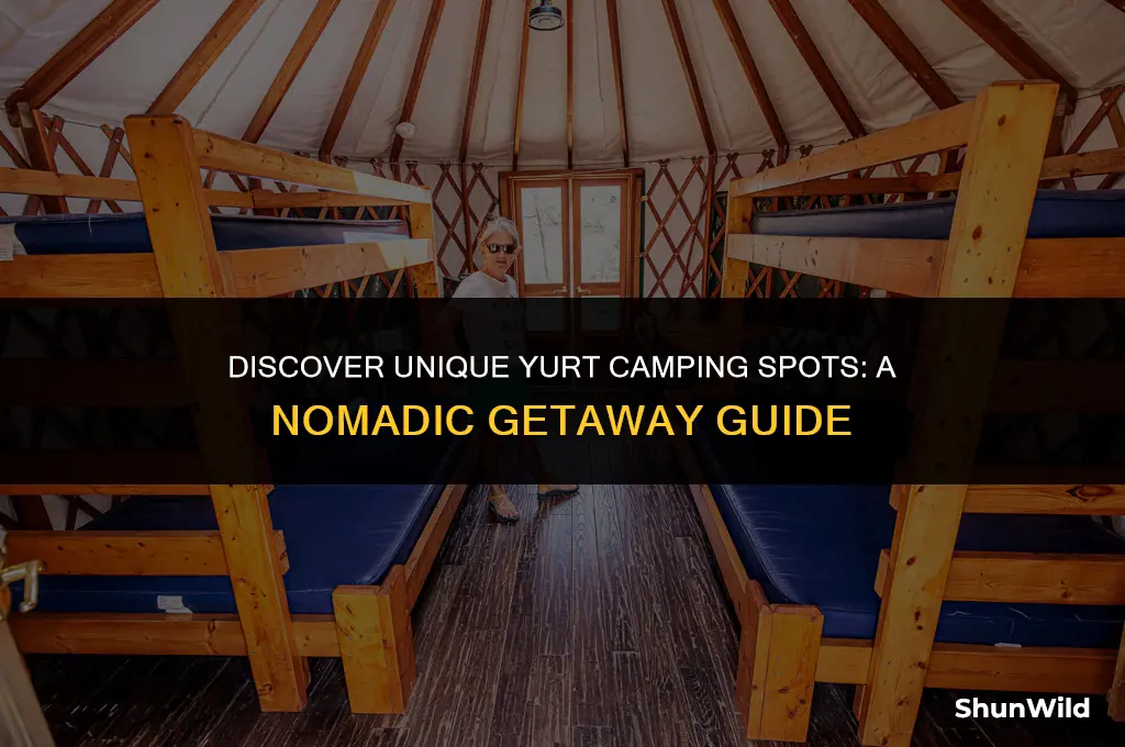 where to camp in yurts