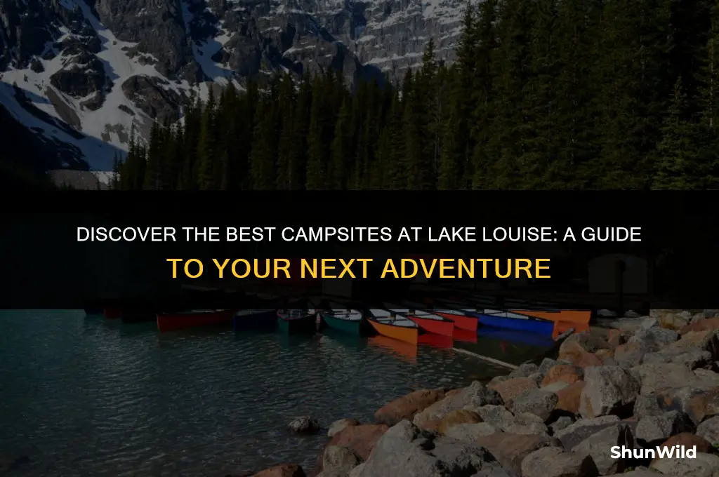 where to camp lake louise