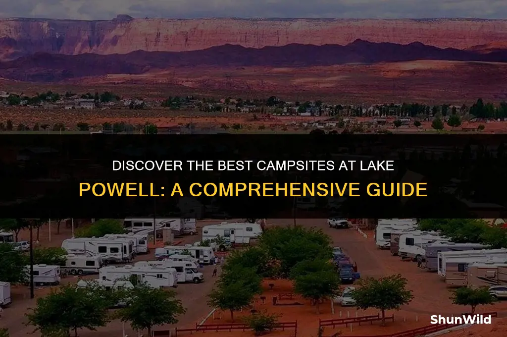 where to camp lake powell