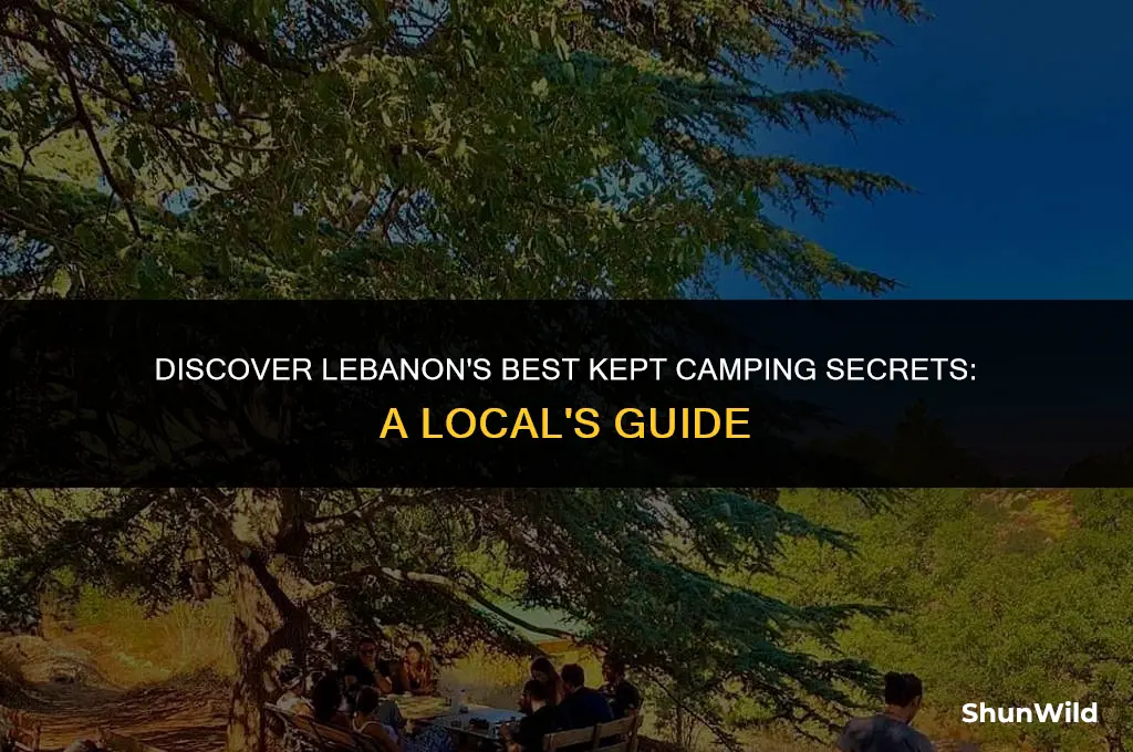 where to camp lebanon