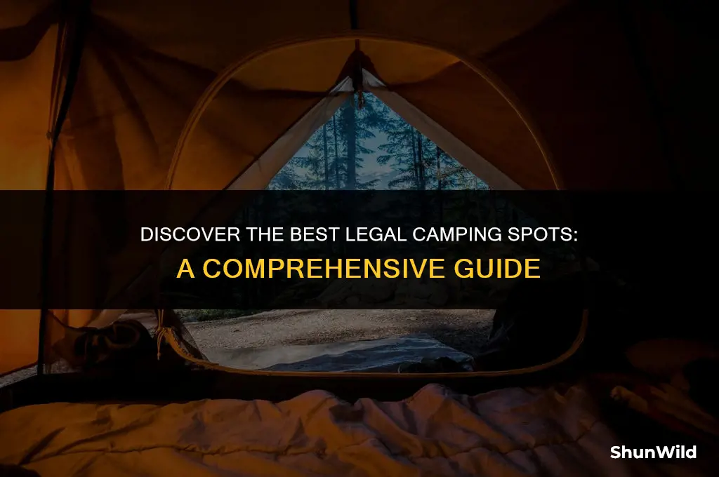 where to camp legally