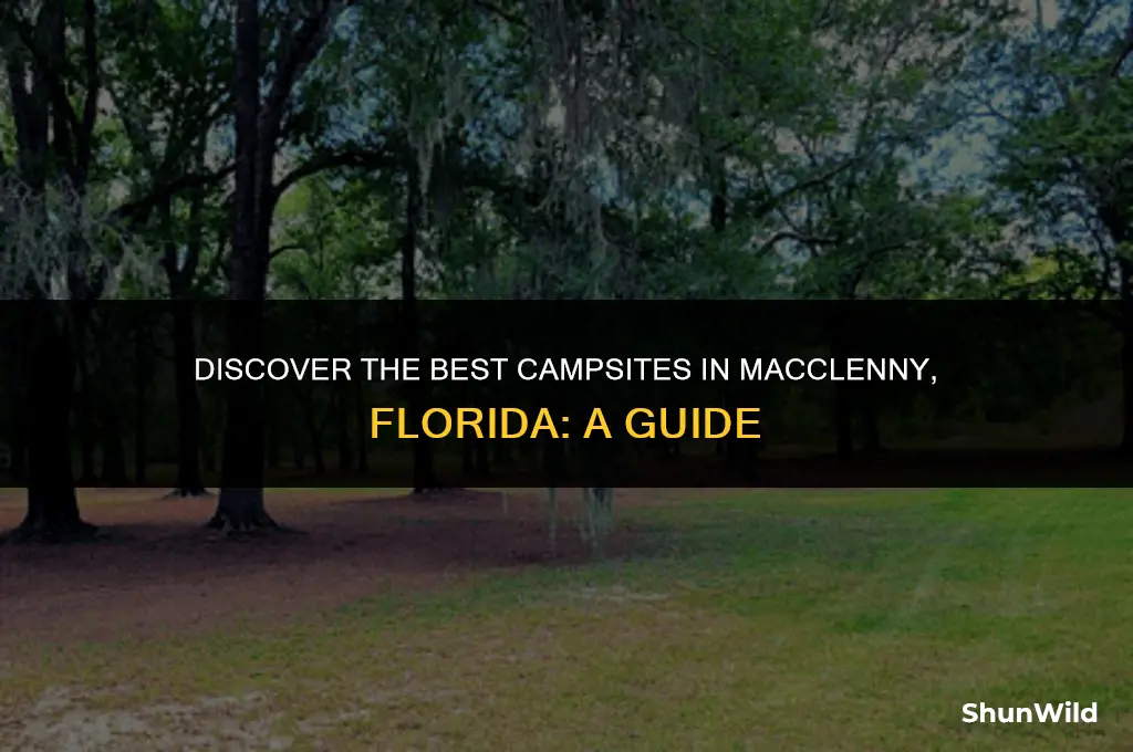 where to camp macclenny fl
