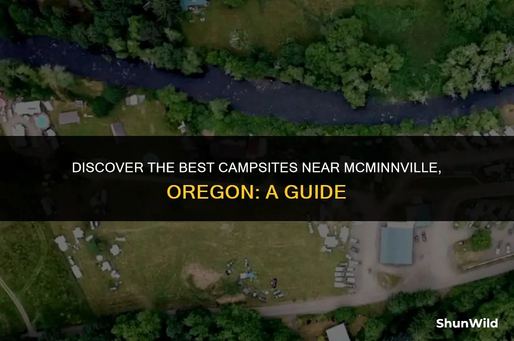 where to camp mcminnville oregon