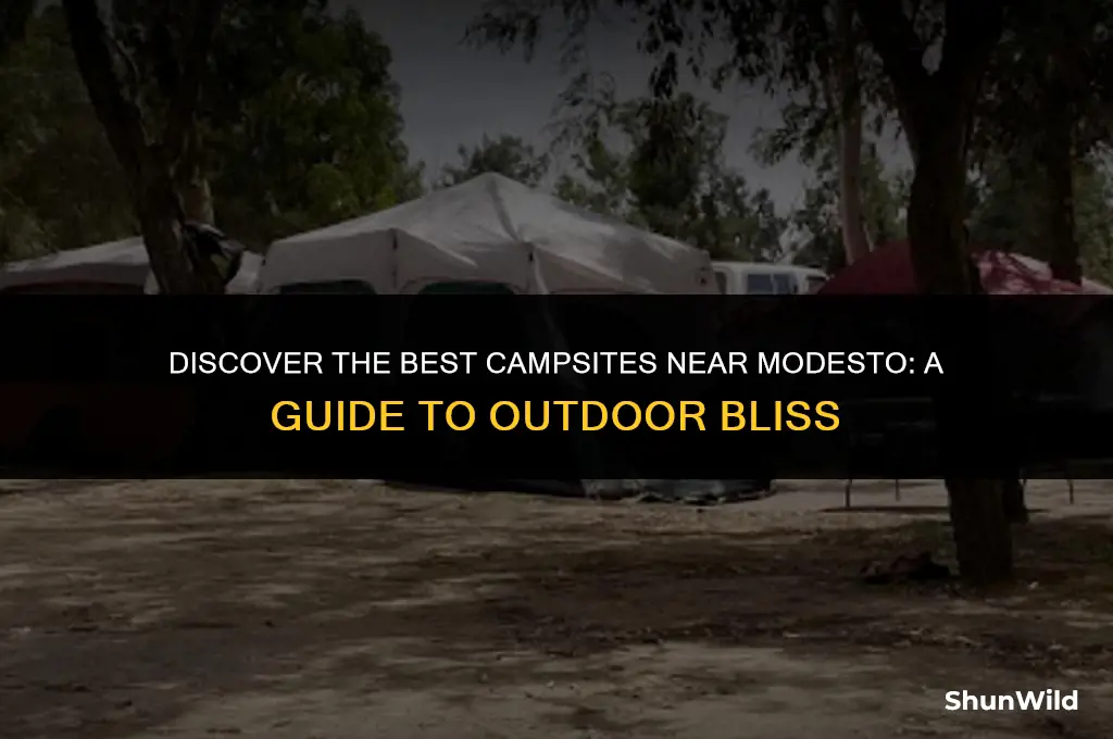 where to camp modesto