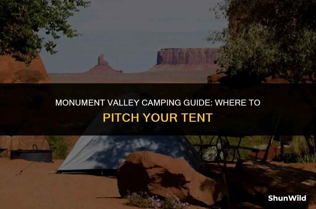 where to camp monument valley