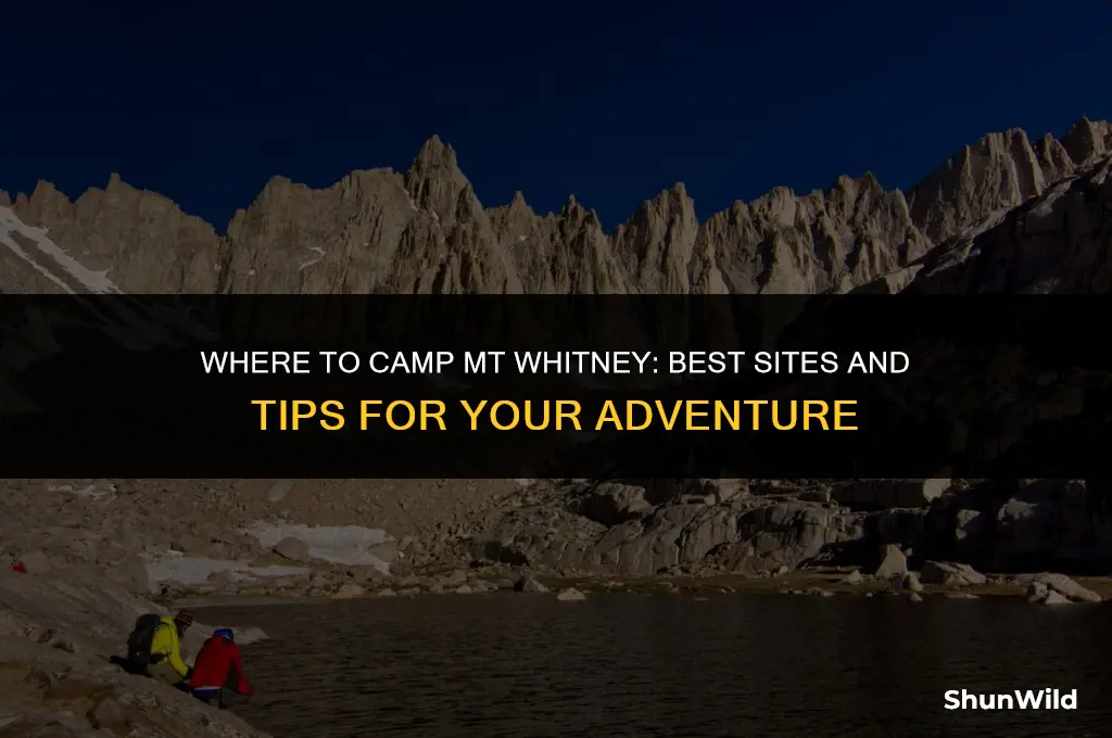 where to camp mt whitney