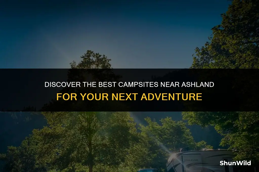where to camp near ashland