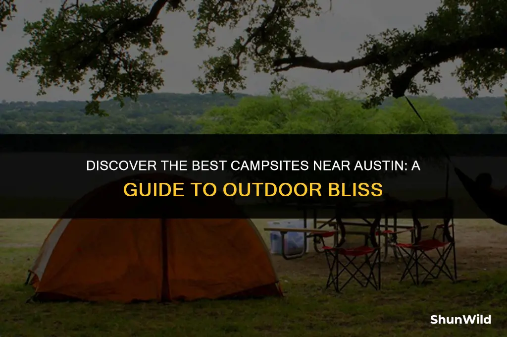 where to camp near austin