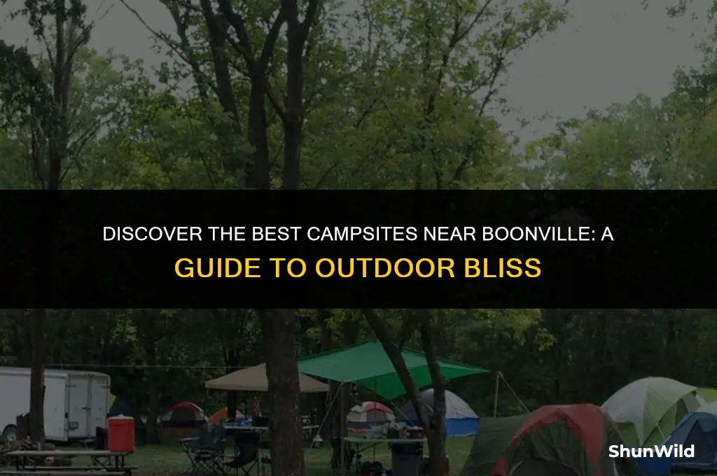 where to camp near boonville