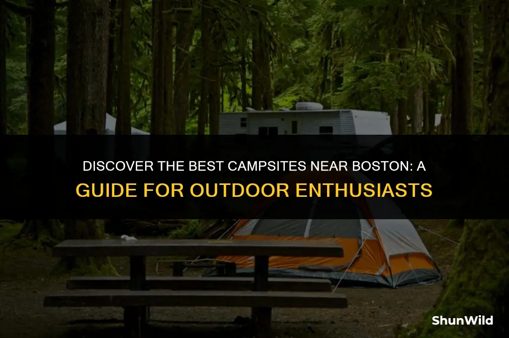 where to camp near boston