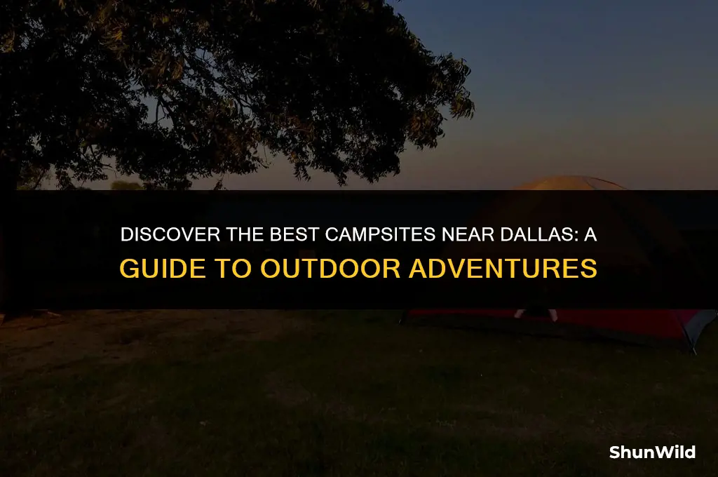 where to camp near dallas