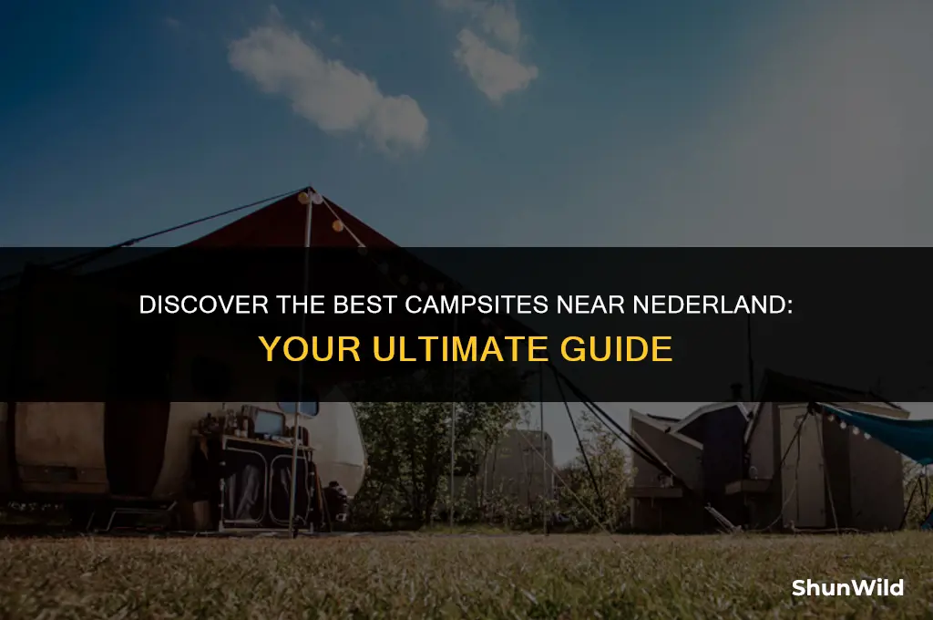 where to camp near nederlands