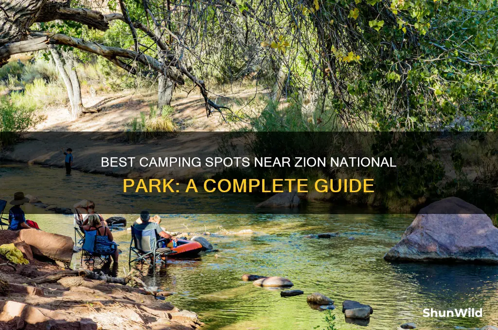 where to camp near zion