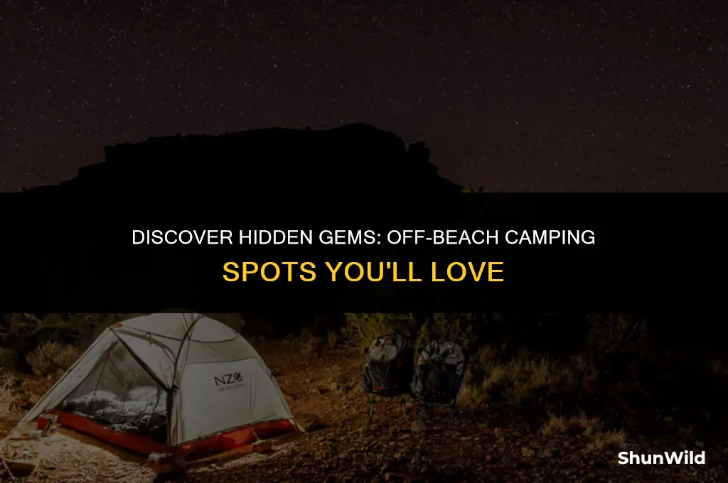 where to camp off beach