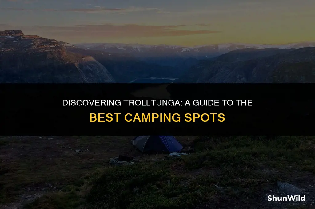 where to camp on trolltunga