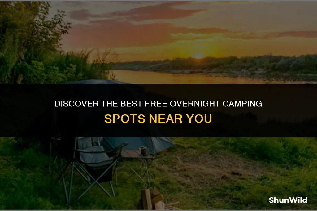 where to camp overnight free