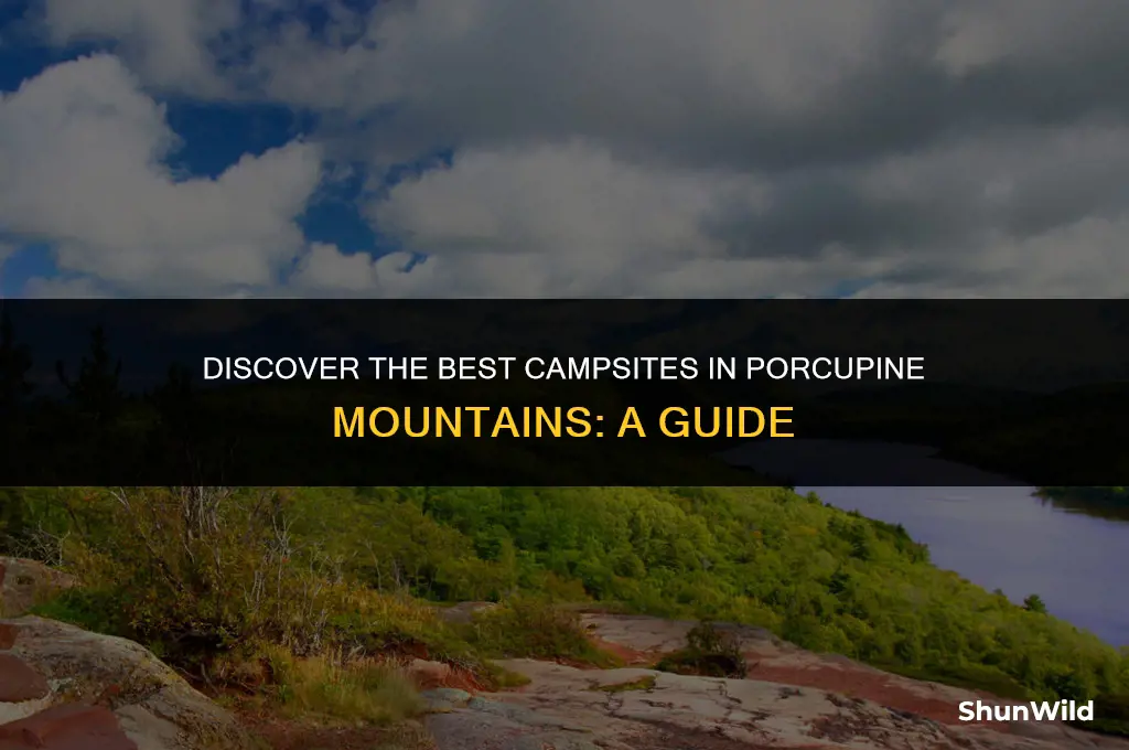 where to camp porcupine mountains