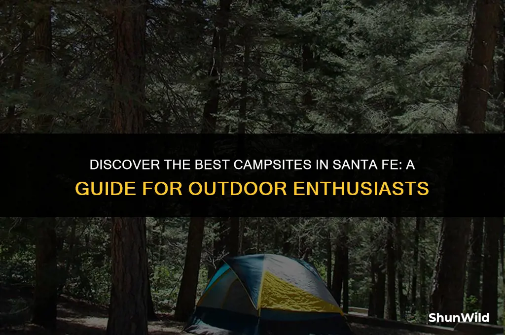 where to camp santa fe