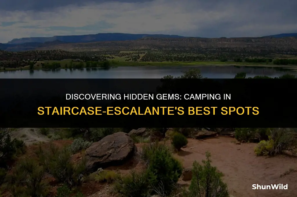 where to camp staircase-escalante