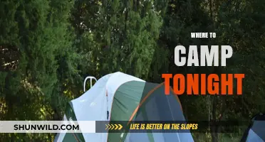 Where to Camp Tonight: A Guide to Finding the Perfect Spot