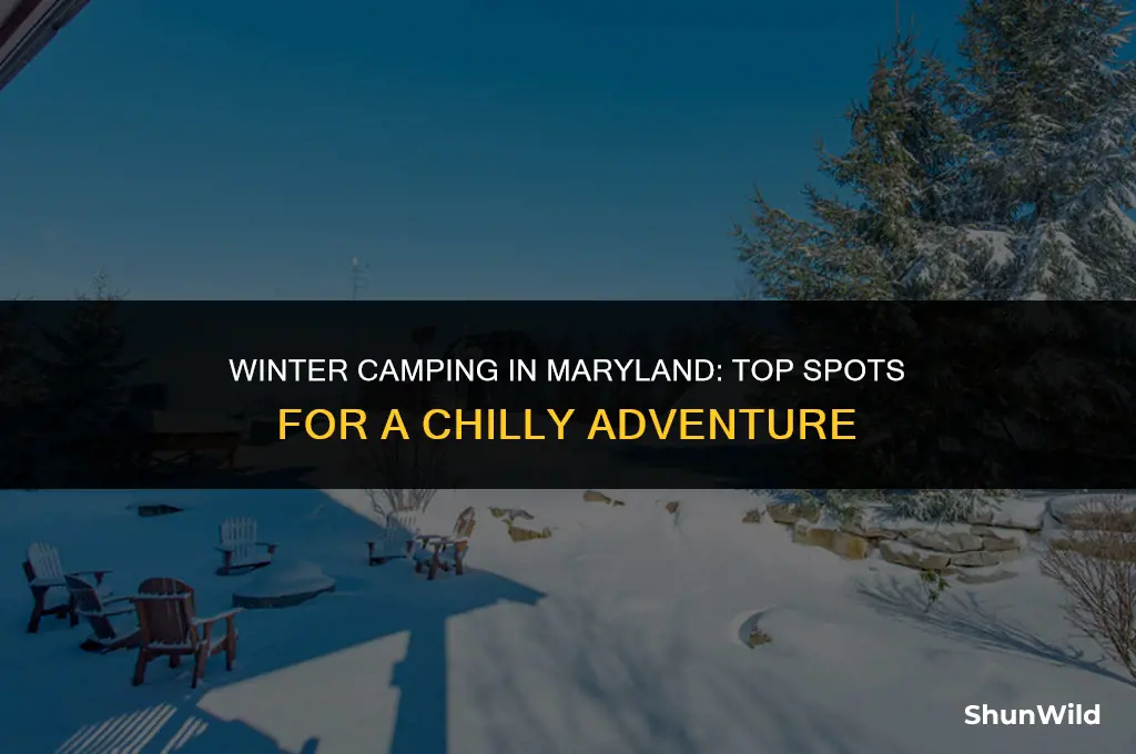 where to camp winter maryland