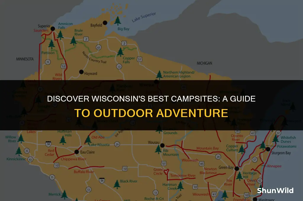 where to camp wisconsin