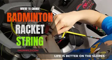 Best Places to Replace Your Badminton Racket Strings