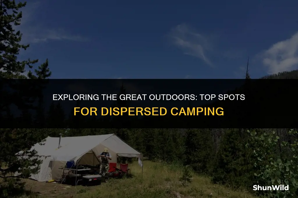where to dispersed camp