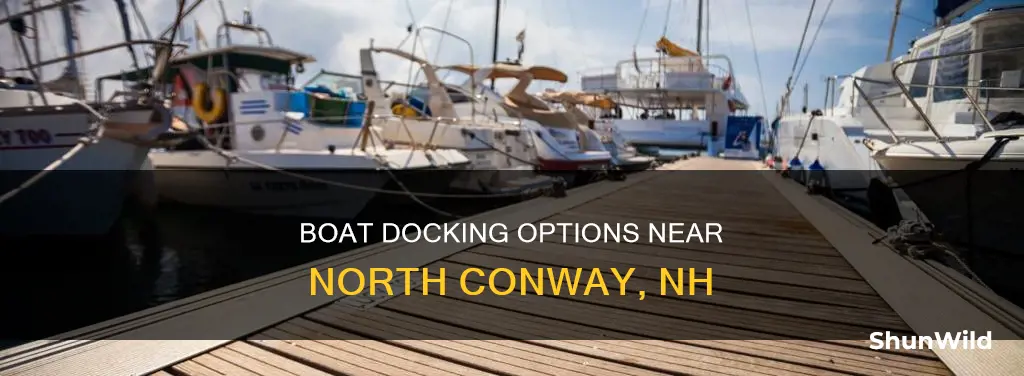 where to dock a boat near north conway nh