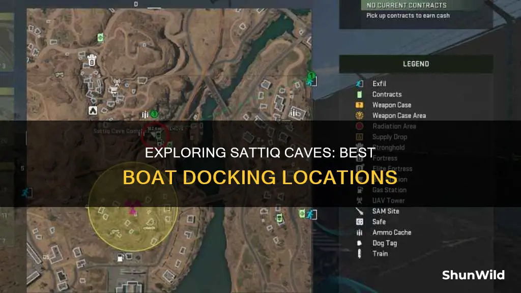 where to dock boat at sattiq caves