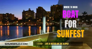 Best Boat Docking Spots for Sunfest