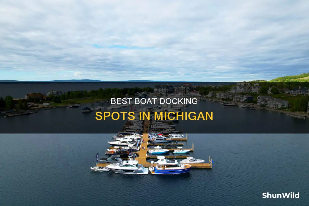 where to dock boat in Michigan