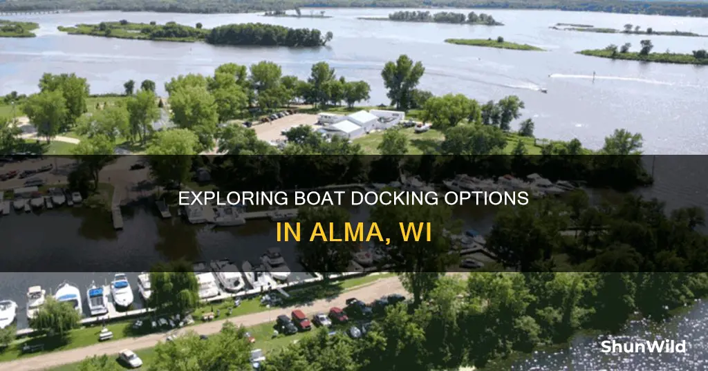 where to dock your boat in alma wi