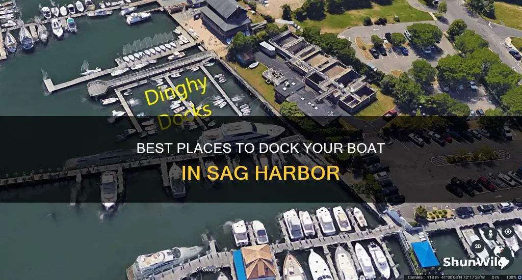 where to dock your boat in sag harbor