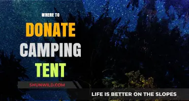 Where to Donate Your Camping Tent: A Comprehensive Guide