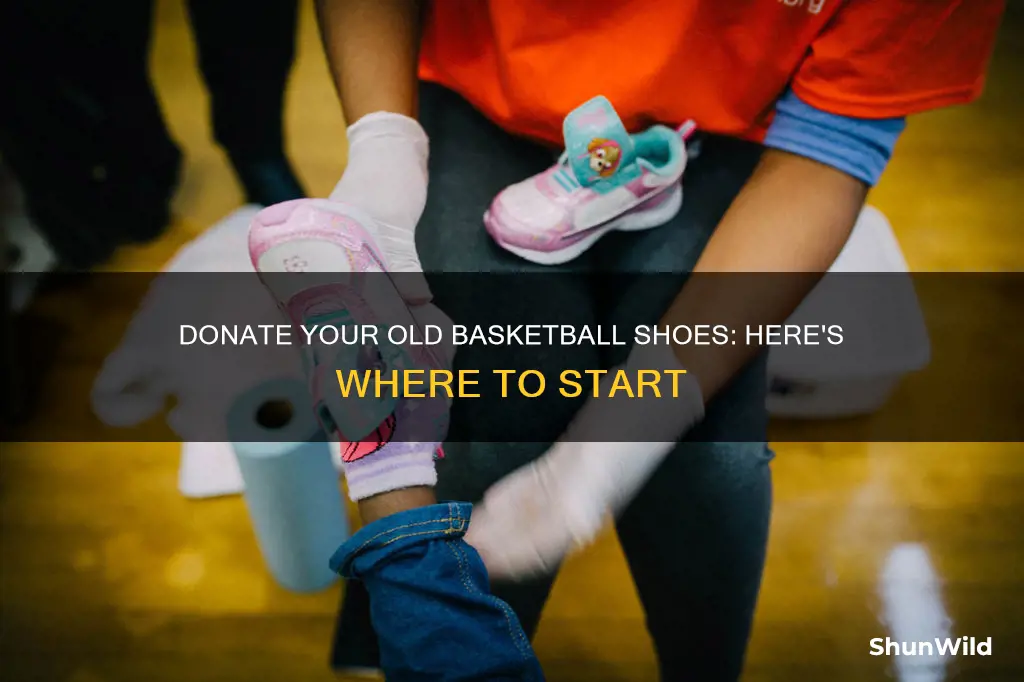 where to donate gently used basketball shoes