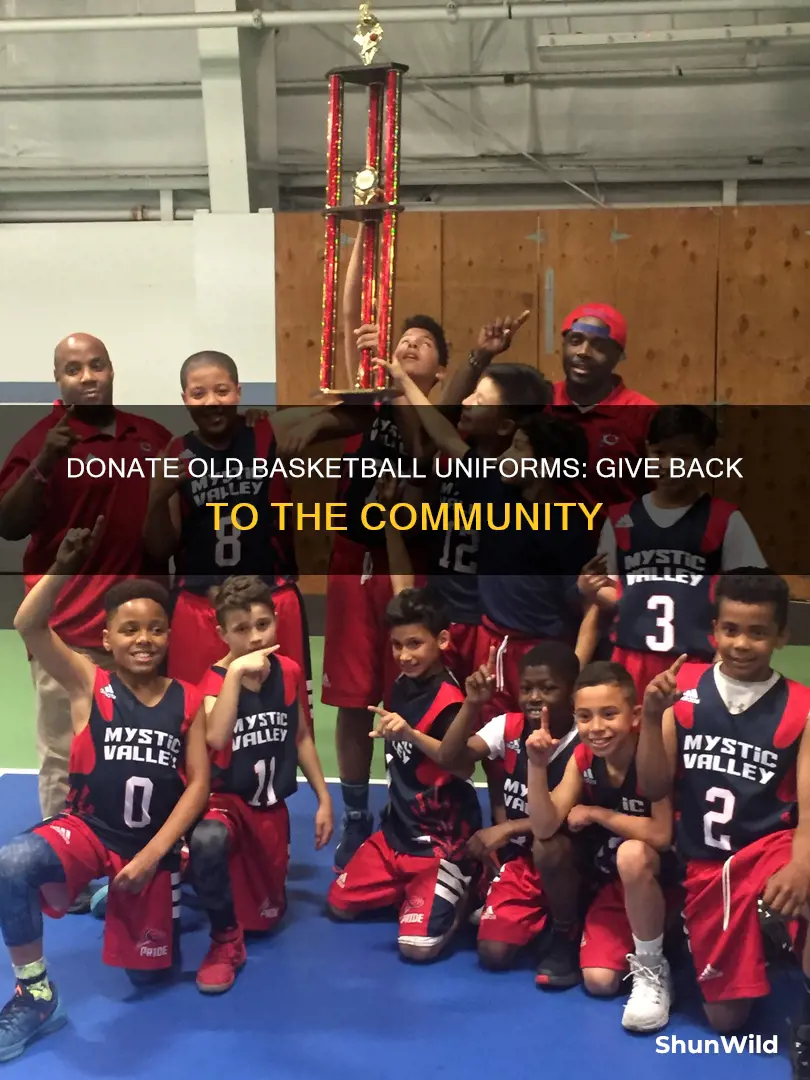 where to donate used basketball uniforms