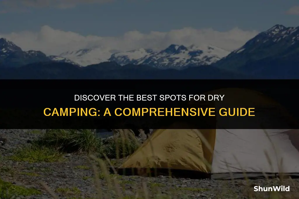 where to dry camping