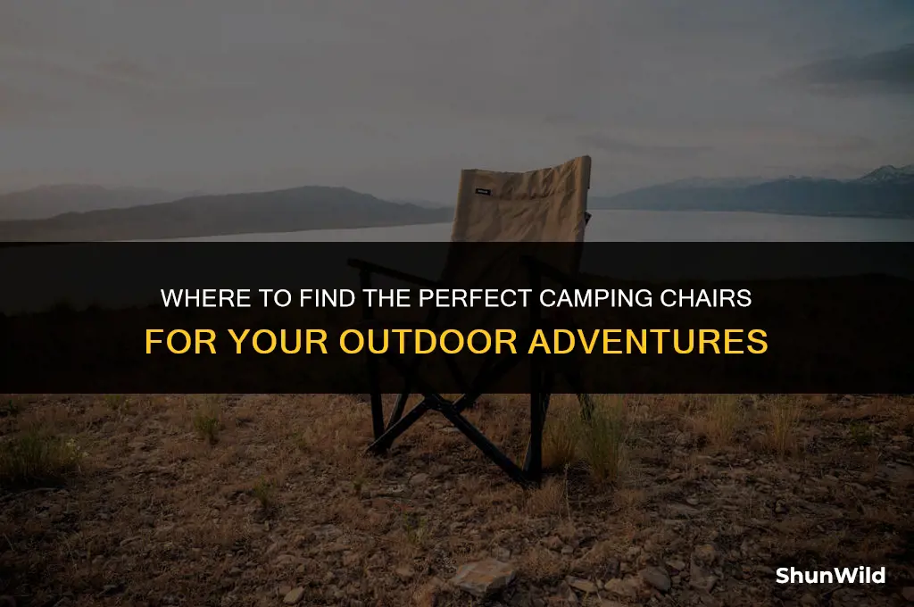 where to get camping chairs