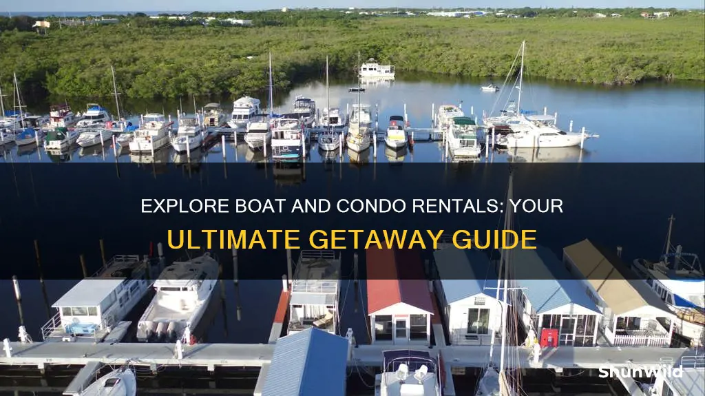 where to go and rent a boat and condo