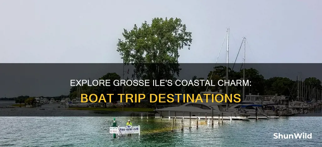 where to go by boat around grosse ile