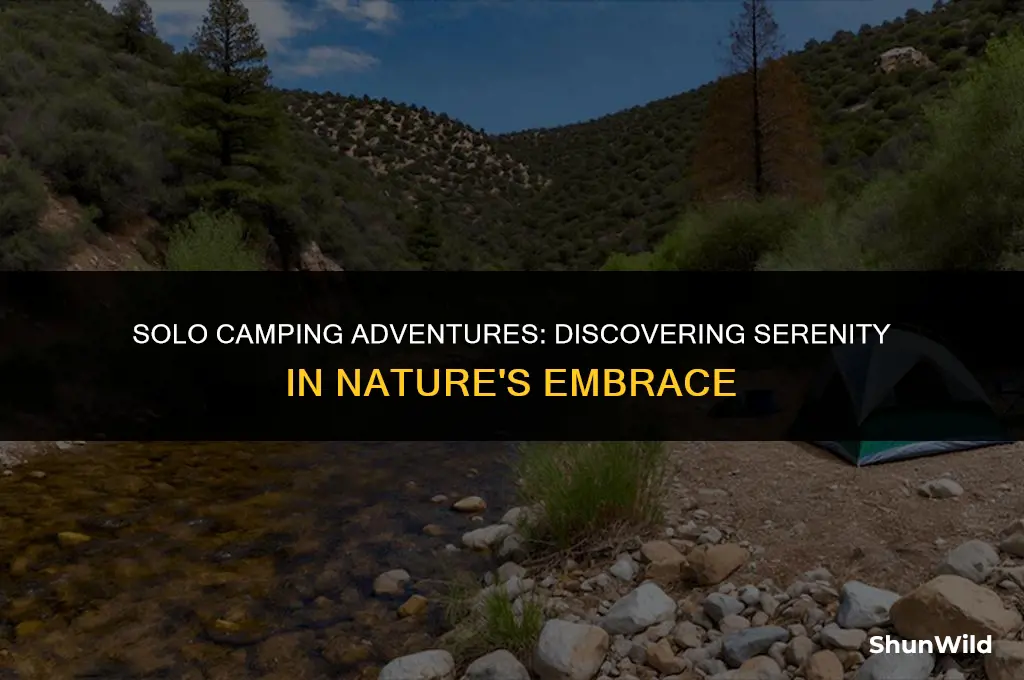 where to go camping alone