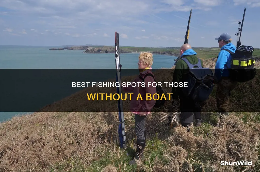 where to go fishing no boat