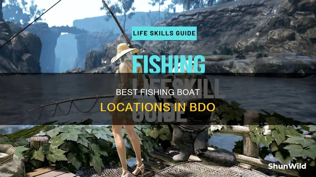 where to go fishing wiht a fishing boat bdo