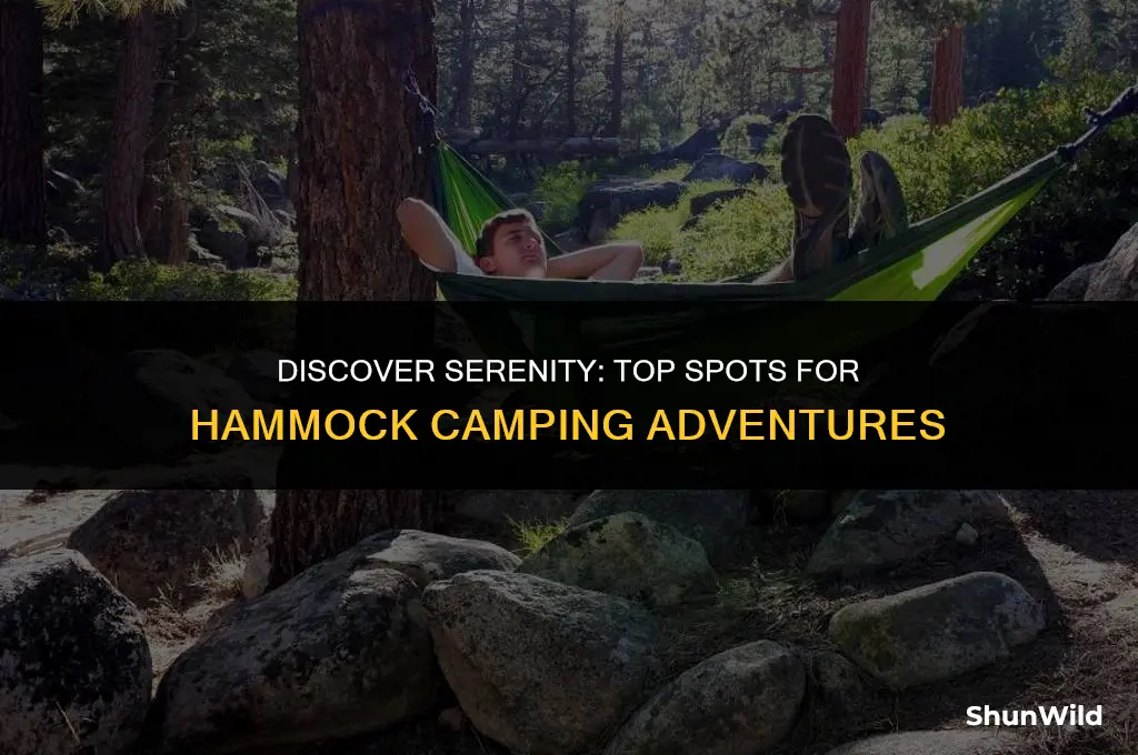 where to go hammock camping