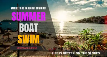 Hot August Escapes: Boat and Swim in Spain